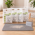 Litter Station Refresh Bundle – 4 Bags, Mat & Scoop