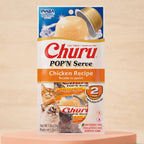 Churu Pop'n Serve Cat Treat – Chicken Recipe (2 Cups)