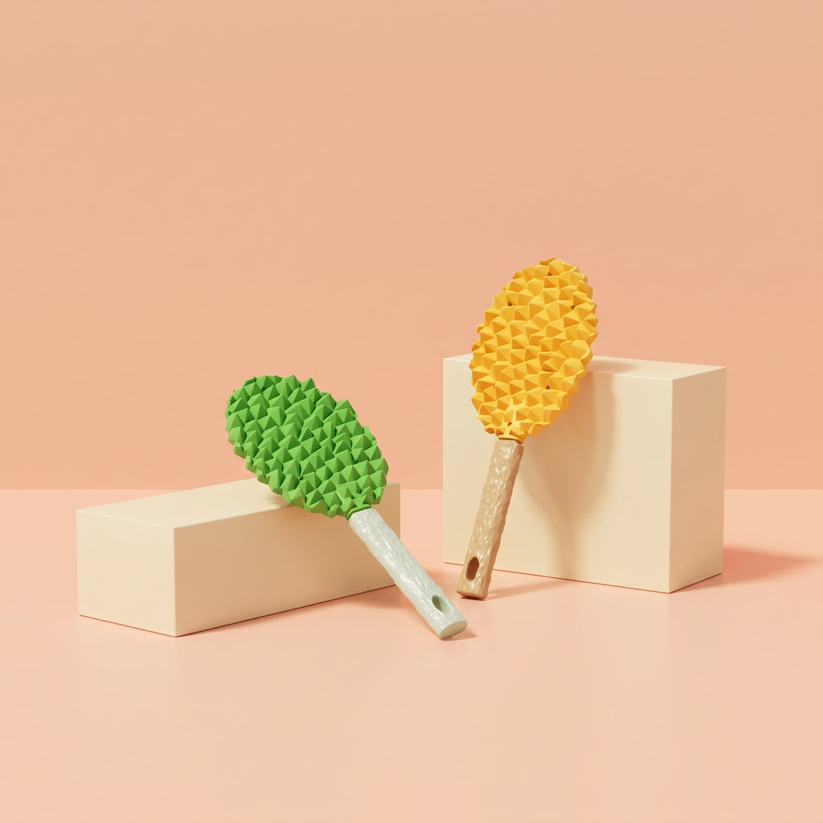 Durian-Style Cat Grooming Massage Brush