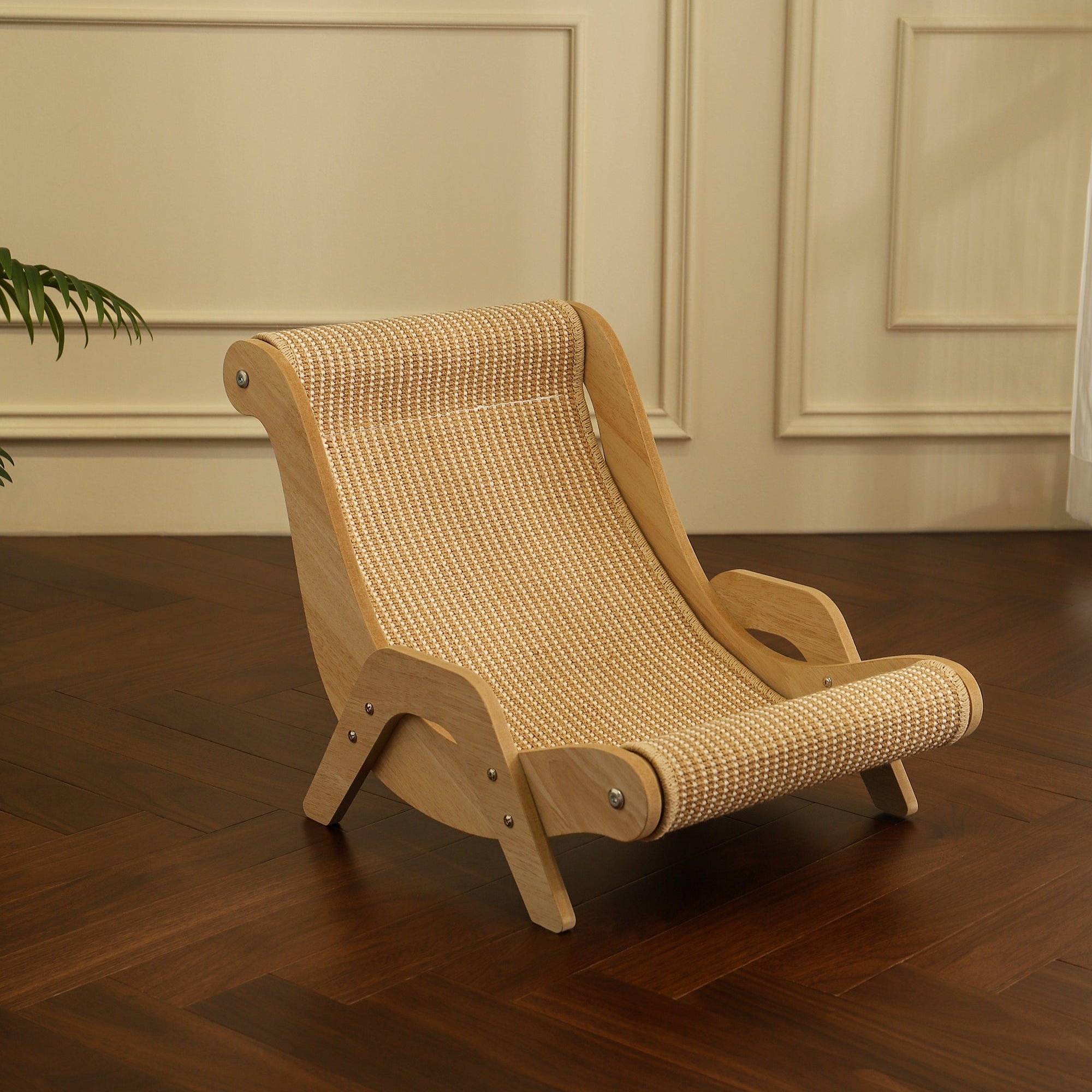 Natural Wood Cat Lounge Chair – Ergonomic & Stylish Comfort by CATATI SELECTED - Default Title - Furniture - Catati