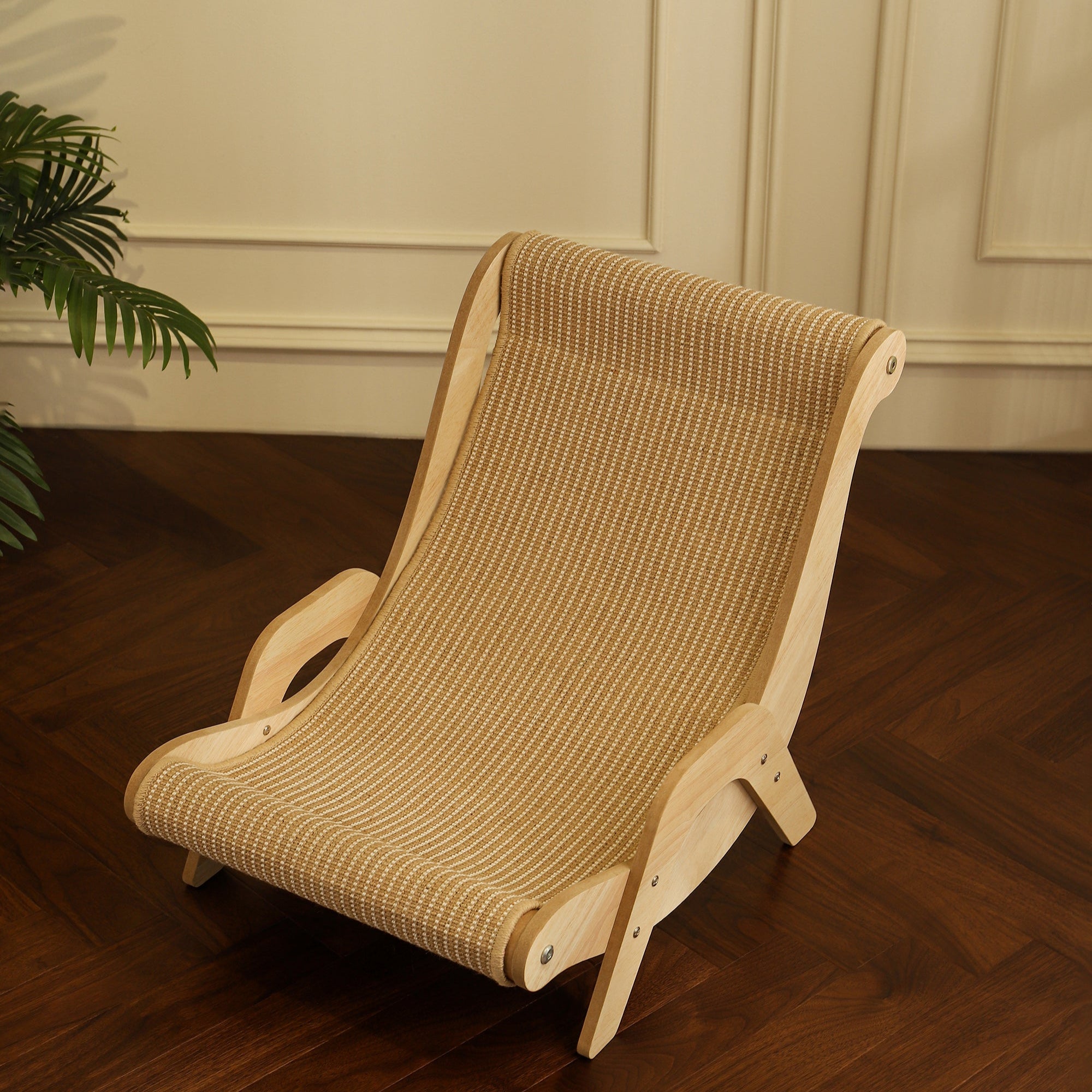 Natural Wood Cat Lounge Chair – Ergonomic & Stylish Comfort by CATATI SELECTED - Default Title - Furniture - Catati