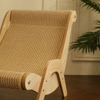 Natural Wood Cat Lounge Chair – Ergonomic & Stylish Comfort by CATATI SELECTED - Default Title - Furniture - Catati