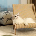 Natural Wood Cat Lounge Chair – Ergonomic & Stylish Comfort by CATATI SELECTED - Default Title - Furniture - Catati