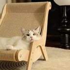 Natural Wood Cat Lounge Chair – Ergonomic & Stylish Comfort by CATATI SELECTED - Default Title - Furniture - Catati