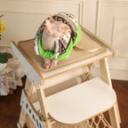 Natural Wood Cat Tower with Hammock & Climbing Net by CATATI SELECTED - Default Title - Furniture - Catati