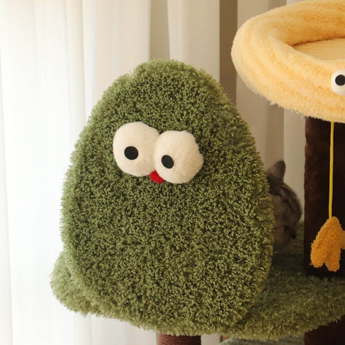 Monster Cactus Cat Tower – Playful Scratcher for NZ Cats - Default Title - Furniture - Catati Cat Store