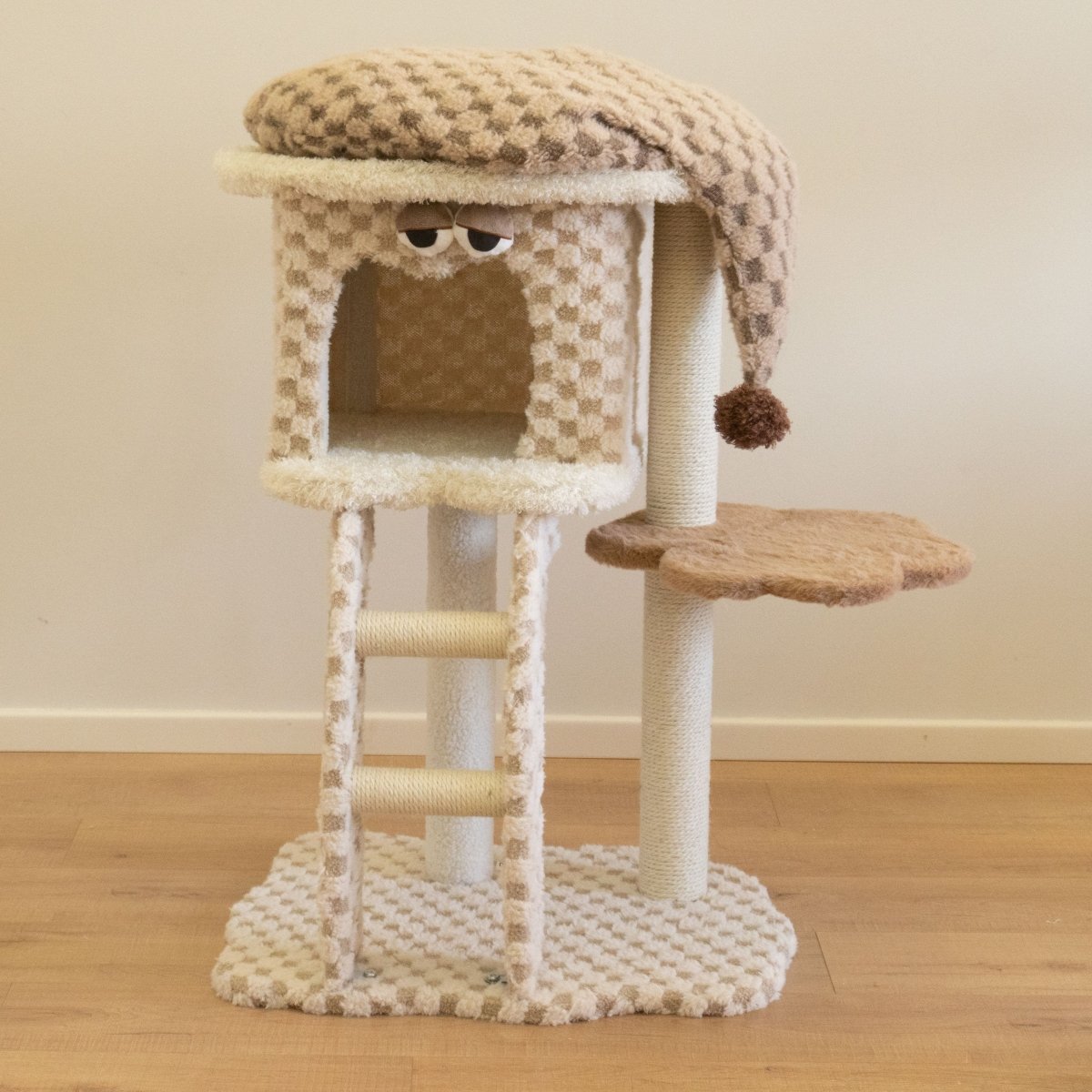 Monster Muffin Cat Tower – Compact Scratcher for NZ Homes by TOLEA - Default Title - Furniture - Catati