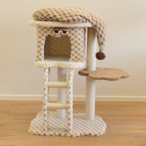 Monster Muffin Cat Tower – Compact Scratcher for NZ Homes by TOLEA - Default Title - Furniture - Catati