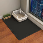 Anti-Tracking Cat Litter Mat – Waterproof, Soft & Easy-Clean by CATATI SELECTED - Black - Hygiene - Catati