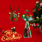 Holiday Catnip Wall Toy – Wreath or Reindeer with Bells