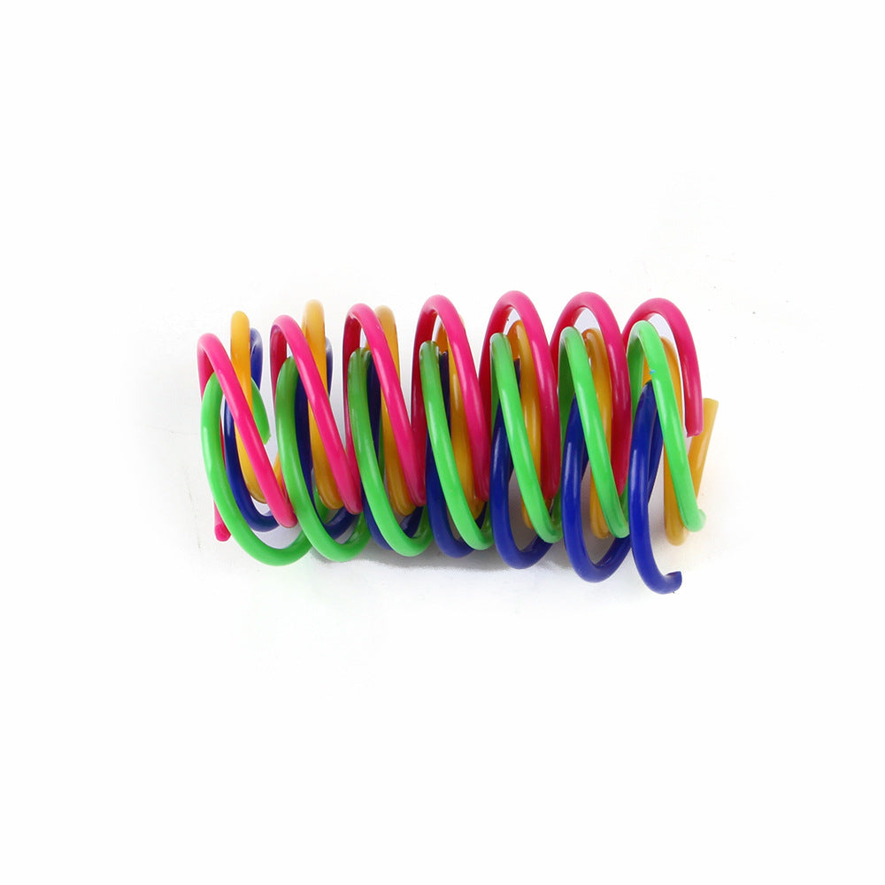 Spring Bounce Cat Toys – 4-Pack of Colourful Enrichment Springs by CATATI SELECTED - Default Title - Toys - Catati