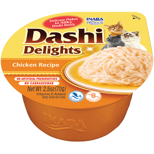 Inaba Chicken Dashi Delights – Hydrating Umami Cat Topper by INABA - 70g - Food - Catati