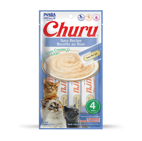 Churu Tuna Lickable Cat Treats – 4pk by INABA - Default Title - Food - Catati