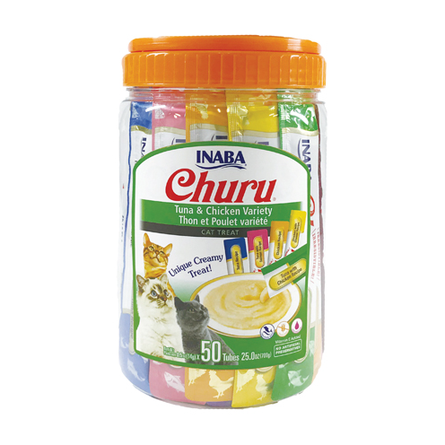 Inaba Churu Tuna & Chicken Variety 50-Pack – Creamy Cat Treats by INABA - Default Title - Food - Catati