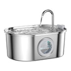 Stainless Steel Powered Cat Water Fountain – 3.2L with Filters by CATATI SELECTED - Water Fountain - Feeder - Catati