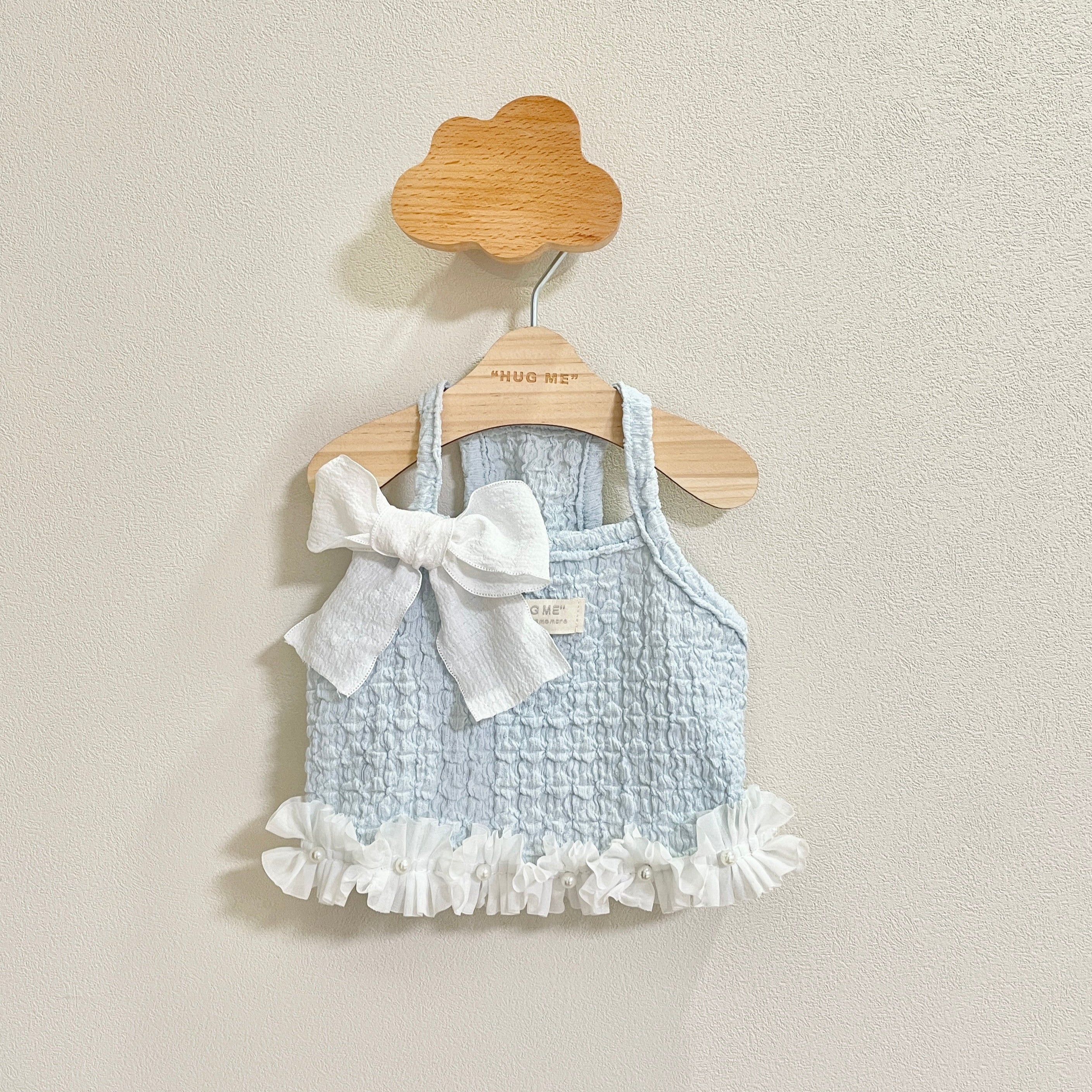 Frilly Bow Cat Dress – Summer Ruffle Edition by Catati - Blue / M - Accessories - Catati