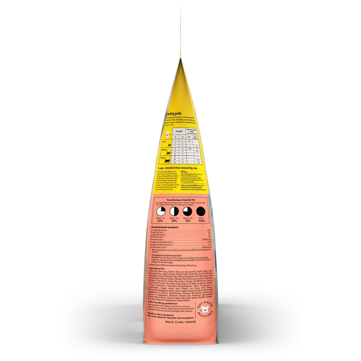 Cat RawMix50™ with NZ Ocean Fish & Cage-Free Chicken by Animals Like Us - Default Title - Food - Catati