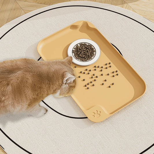 Anti - slip Cat Feeding Mat - catati - nz - cat - products - online