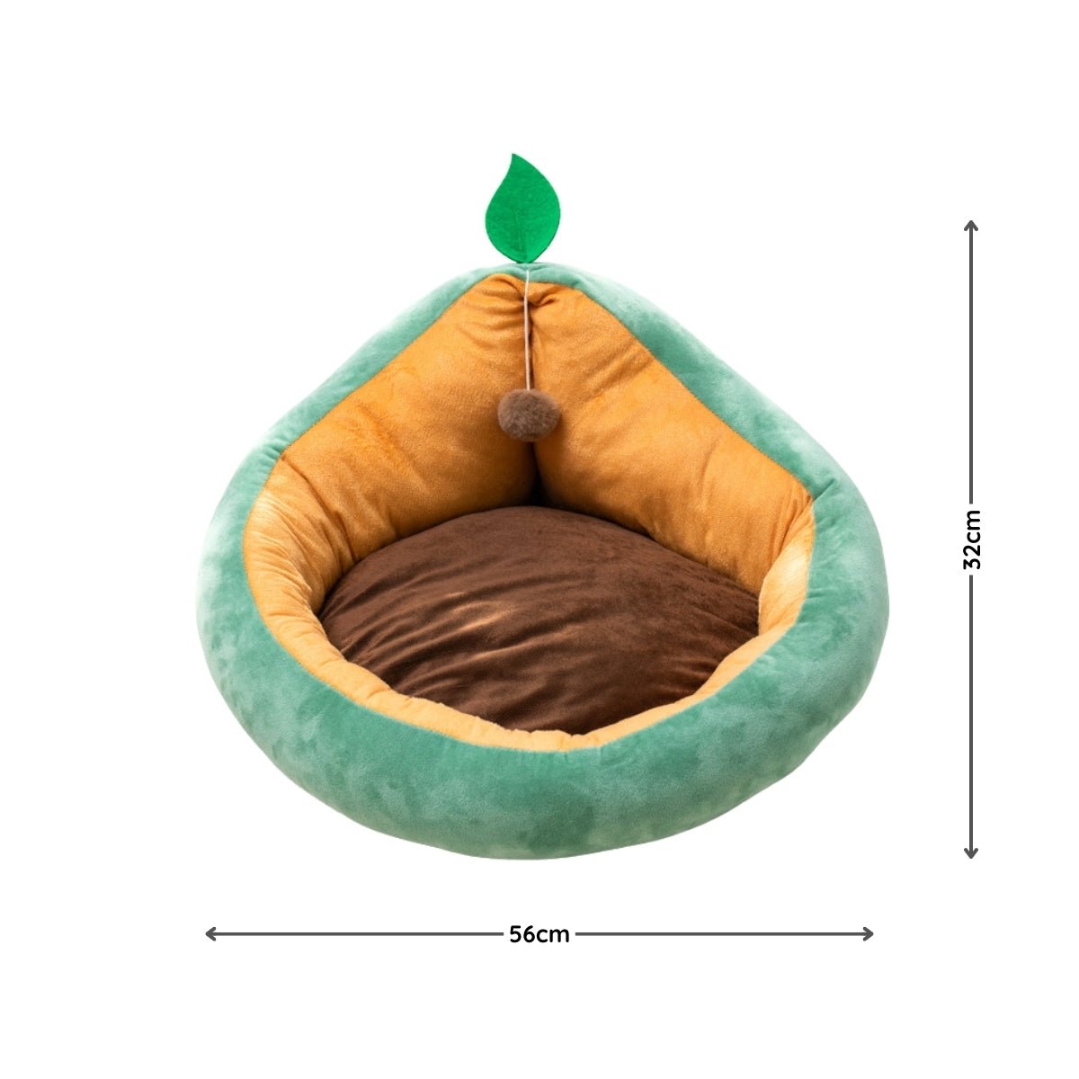 Avocado Cat Bed - catati - nz - cat - products - online