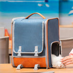 Breathable Cat Travel Carrier Backpack by CATATI SELECTED - Blue - Accessories - Catati
