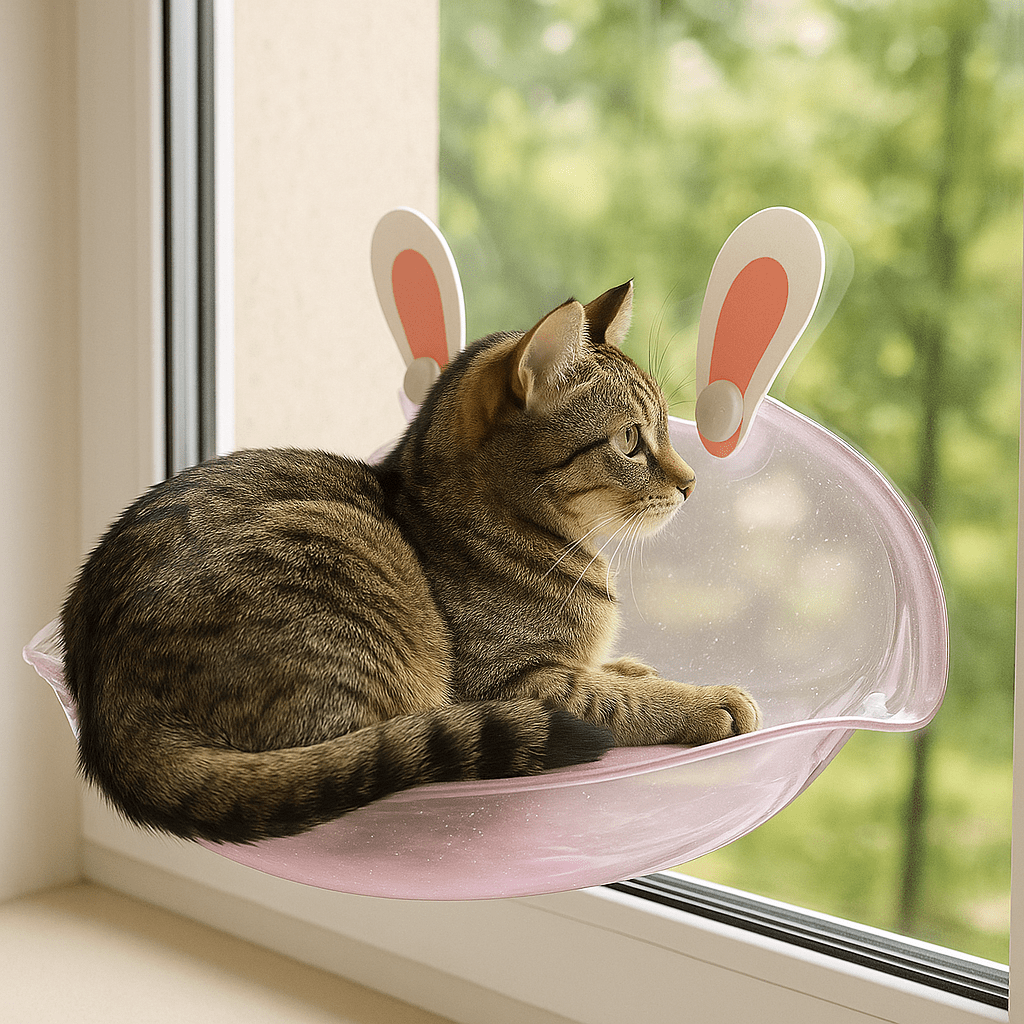 BunnyNest Cat Window Perch by CATATI SELECTED - Default Title - Furniture - Catati