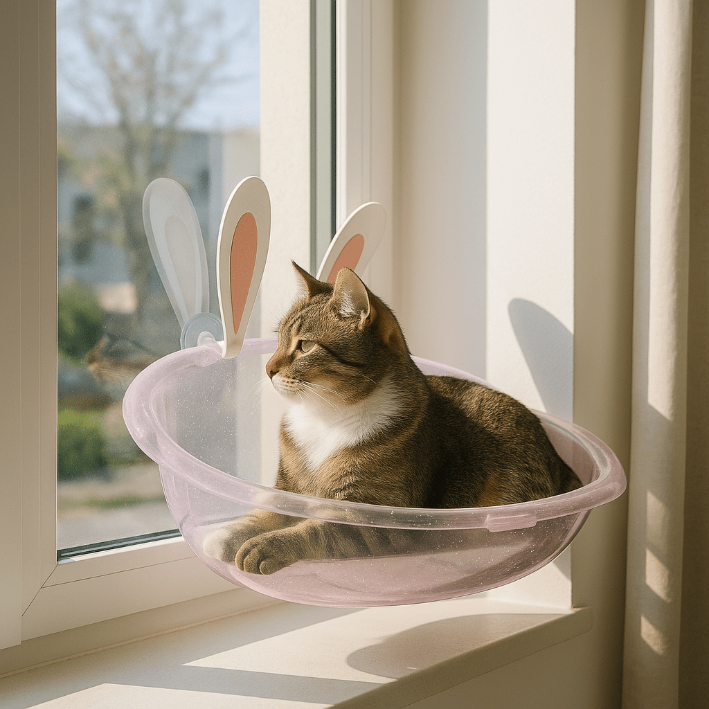 BunnyNest Cat Window Perch by CATATI SELECTED - Default Title - Furniture - Catati
