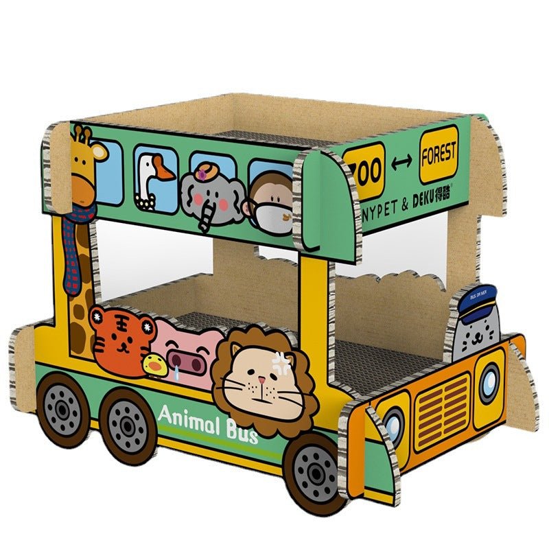 Cat Bus Cave & Scratchers - catati - nz - cat - products - online