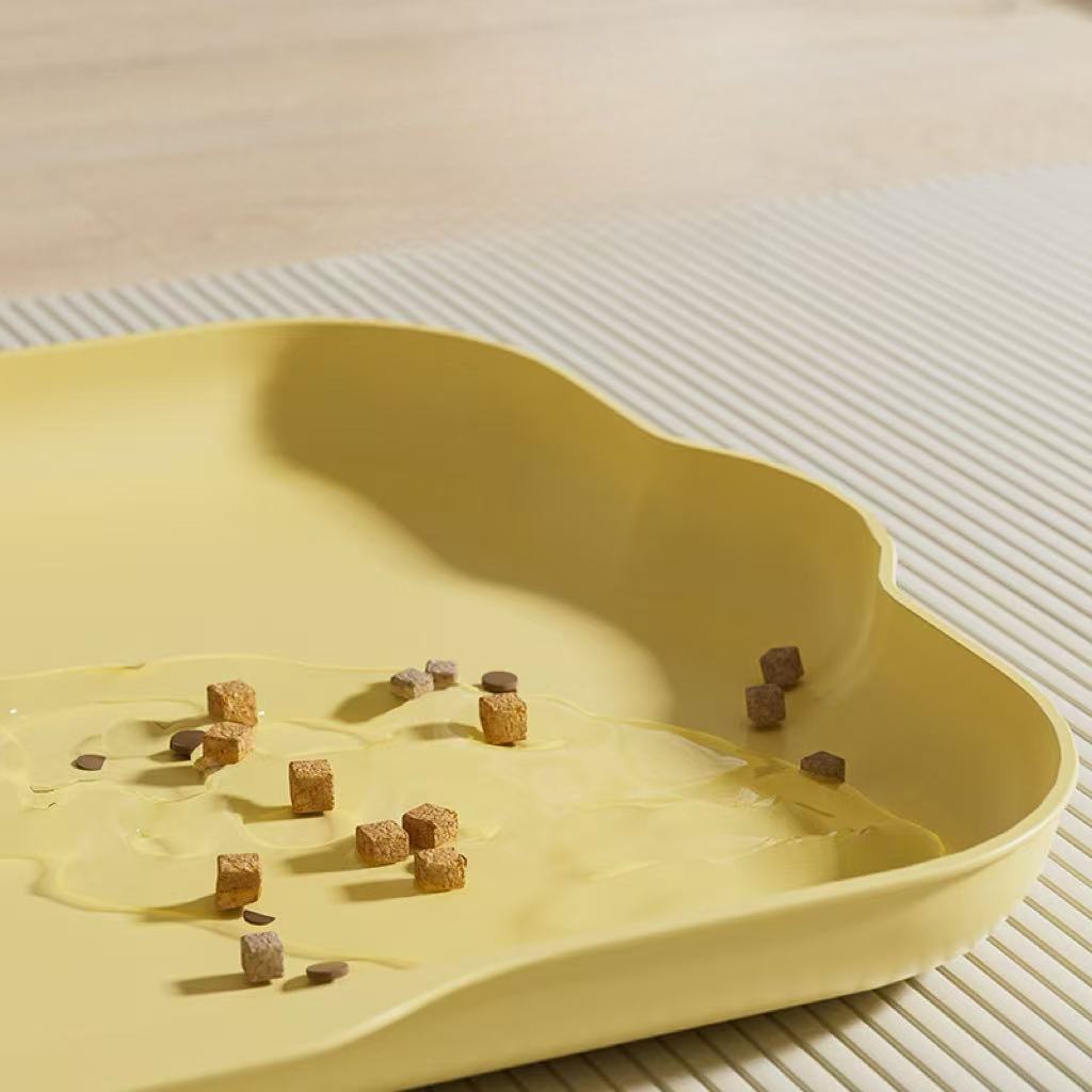 Cat Feeding Tray Mat – Spillproof & Cute by CATATI SELECTED - Purple - Feeder - Catati