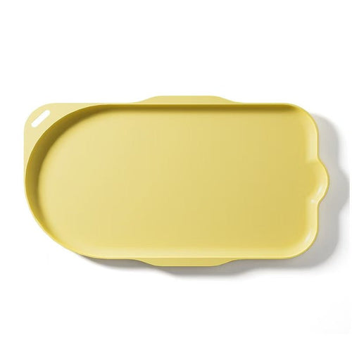 Cat Feeding Tray Mat – Spillproof & Cute by CATATI SELECTED - Yellow - Feeder - Catati