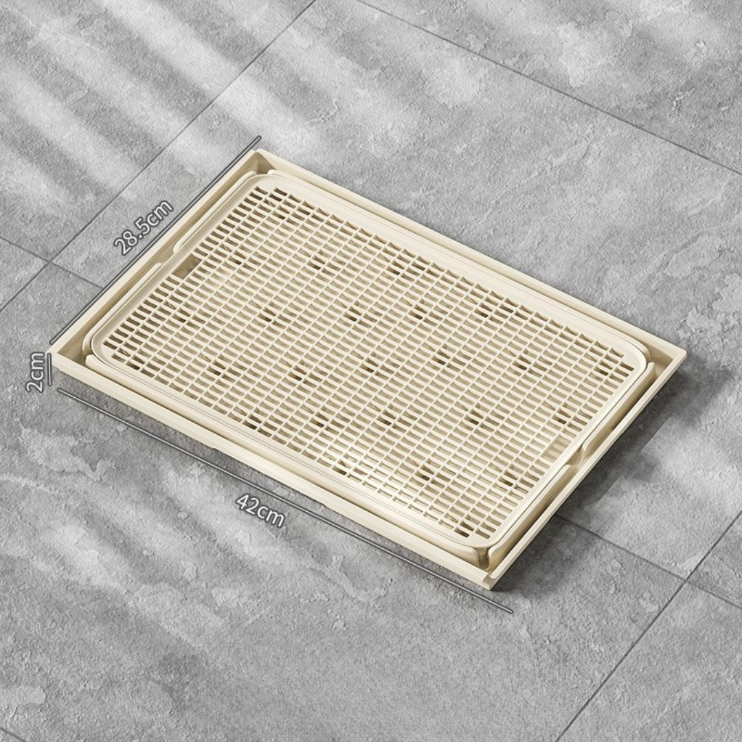 Cat Litter Box Mat by CATATI SELECTED - Beige - Litter - Catati