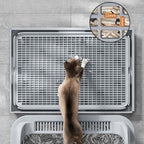 Cat Litter Box Mat by CATATI SELECTED - Gray - Litter - Catati