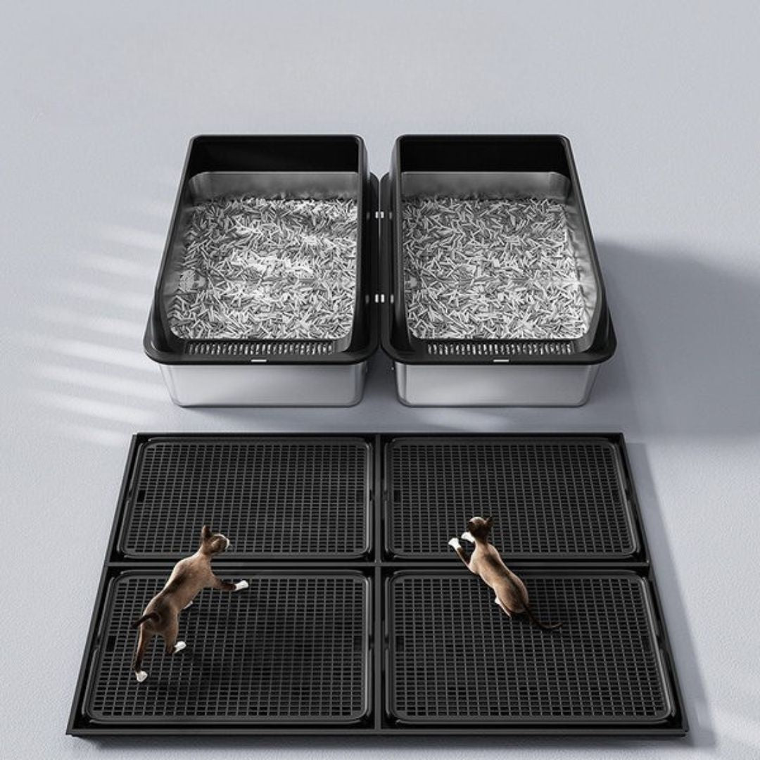 Cat Litter Box Mat by CATATI SELECTED - Gray - Litter - Catati