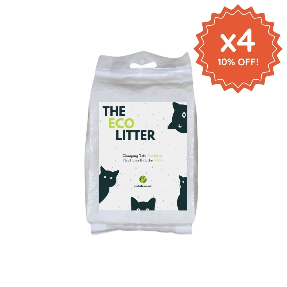 Catati Eco Tofu Cat Litter 2.5KG - catati - nz - cat - products - online