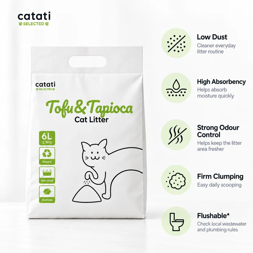 Multi-Cat Deluxe Hygiene Station – Steel Boxes, Mats & Litter