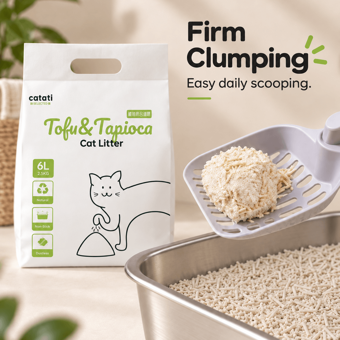 Tofu & Tapioca Cat Litter