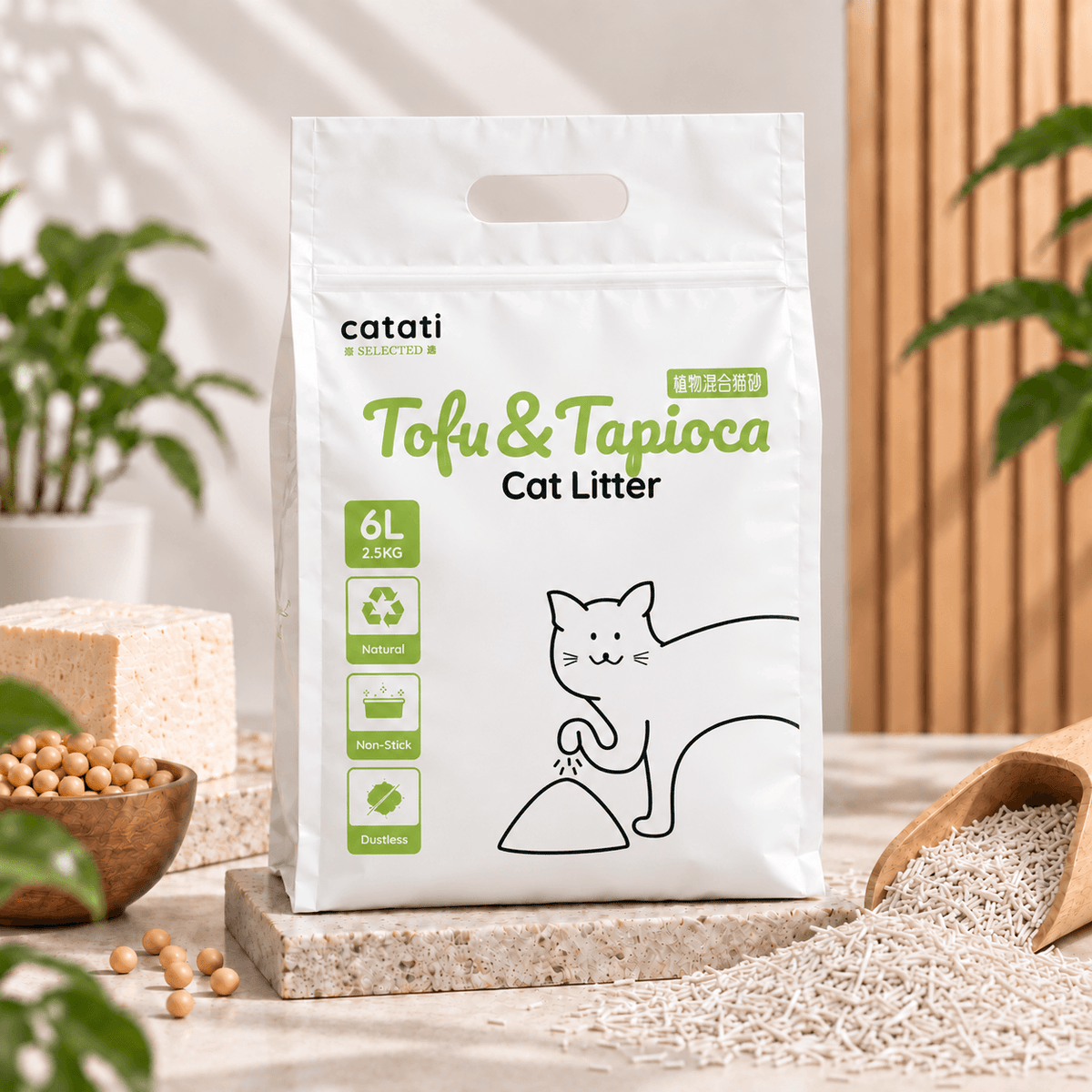 Tofu & Tapioca Cat Litter
