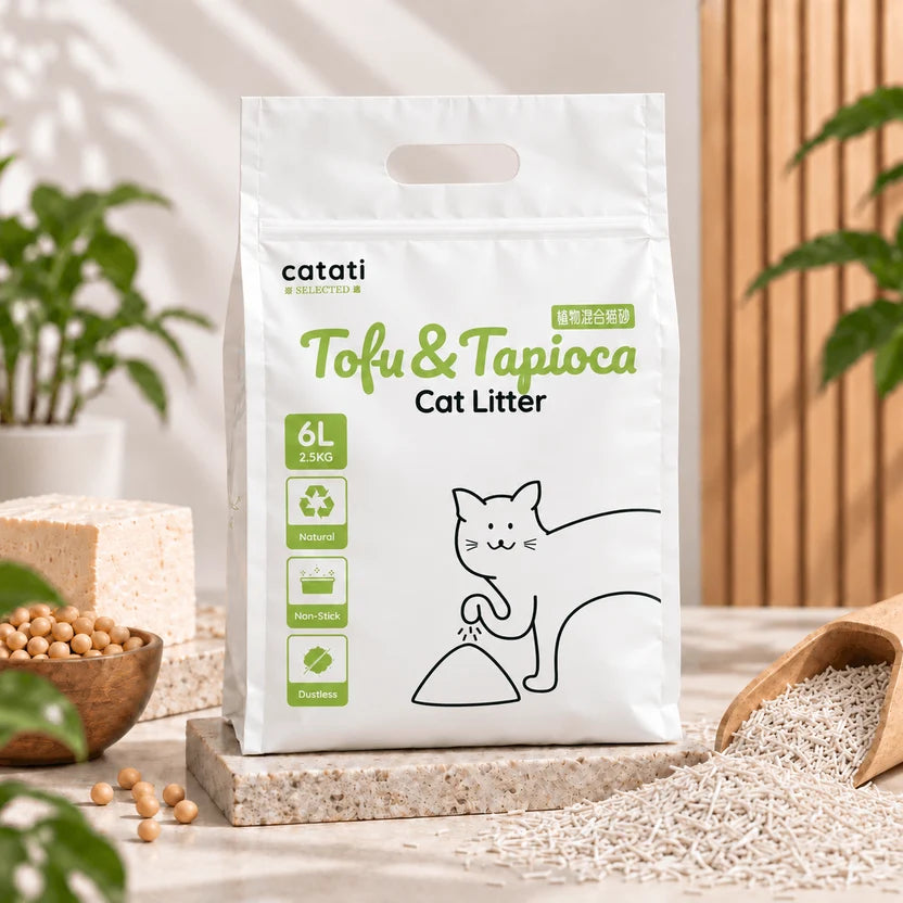 New Cat Parent Starter Bundle – 10kg Litter, 2 Bowls, Cat House & Carrier