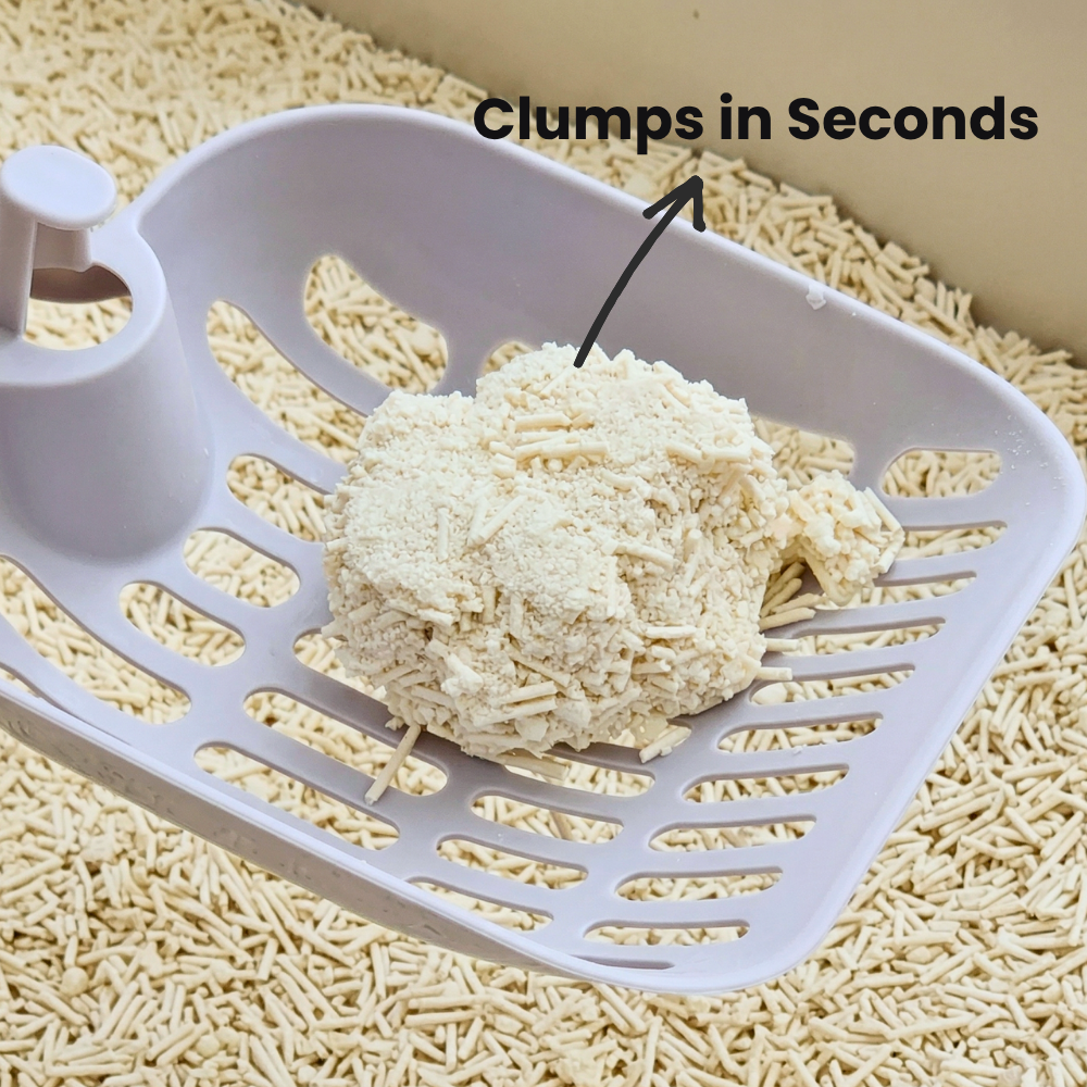 Tofu & Tapioca (Cassava) Cat Litter - Natural, Clumping and Flushable