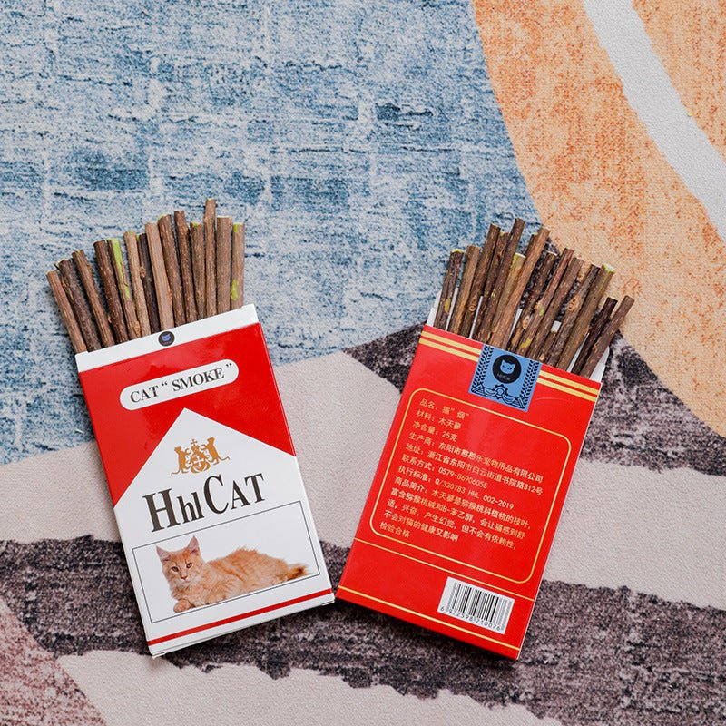 Catnip Chew Sticks for Cats by CATATI SELECTED - Red - Toy - Catati