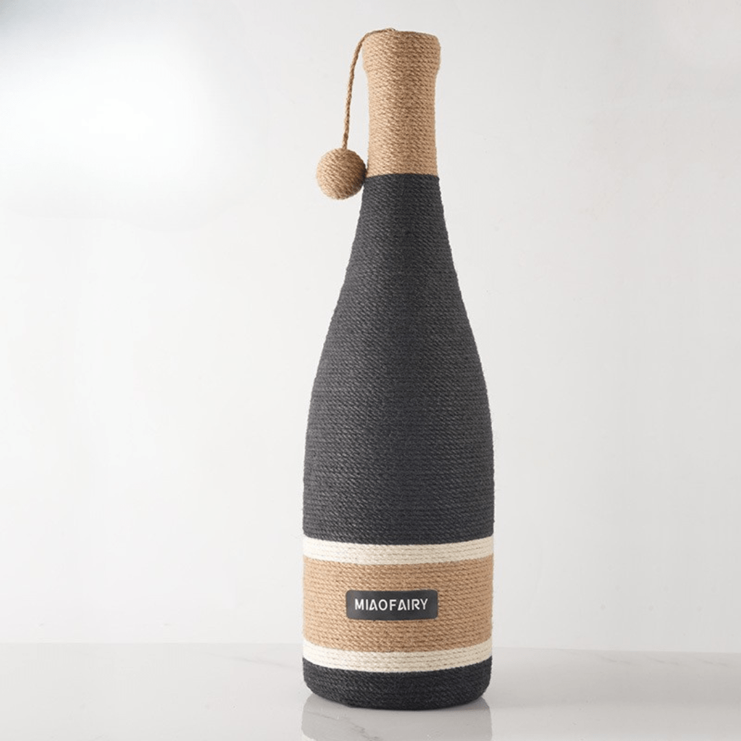 Champagne Bottle Cat Scratching Post by CATATI SELECTED - Default Title - Furniture - Catati