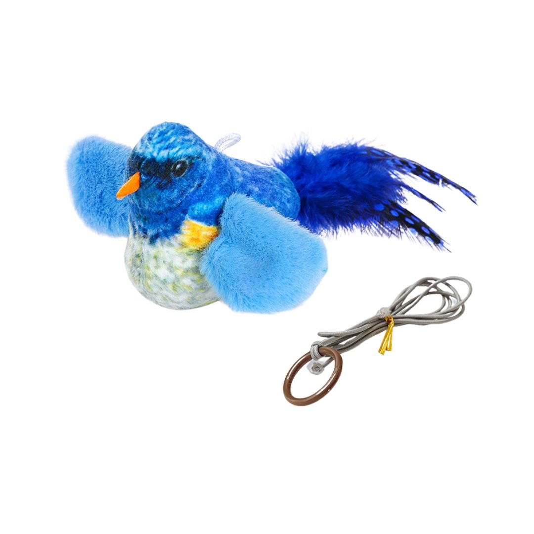 Chirpy Sparrow Cat Toy by CATATI SELECTED - Blue - Toy - Catati