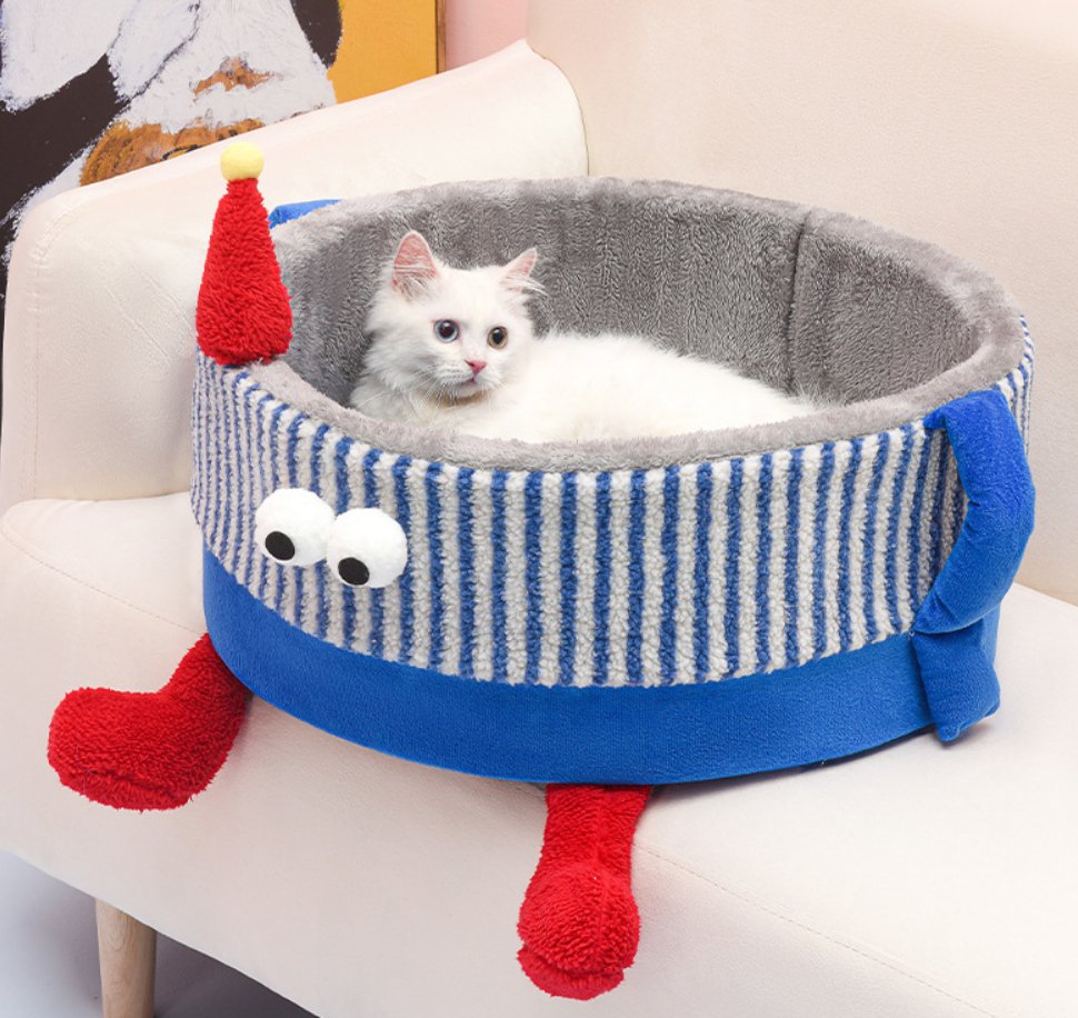 Cosy Monster Cat Bed - catati - nz - cat - products - online