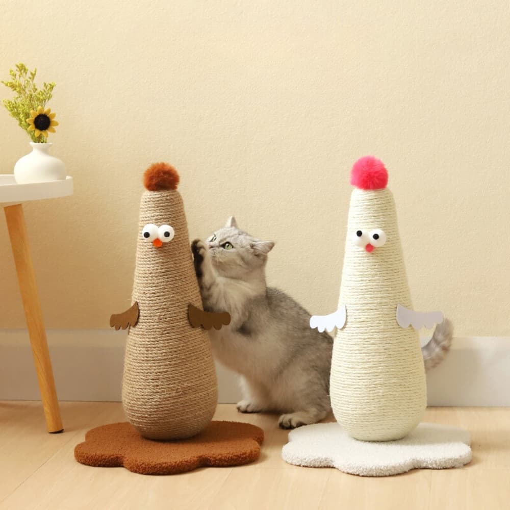 Curry Chicken Cat Scratching Post - catati - nz - cat - products - online