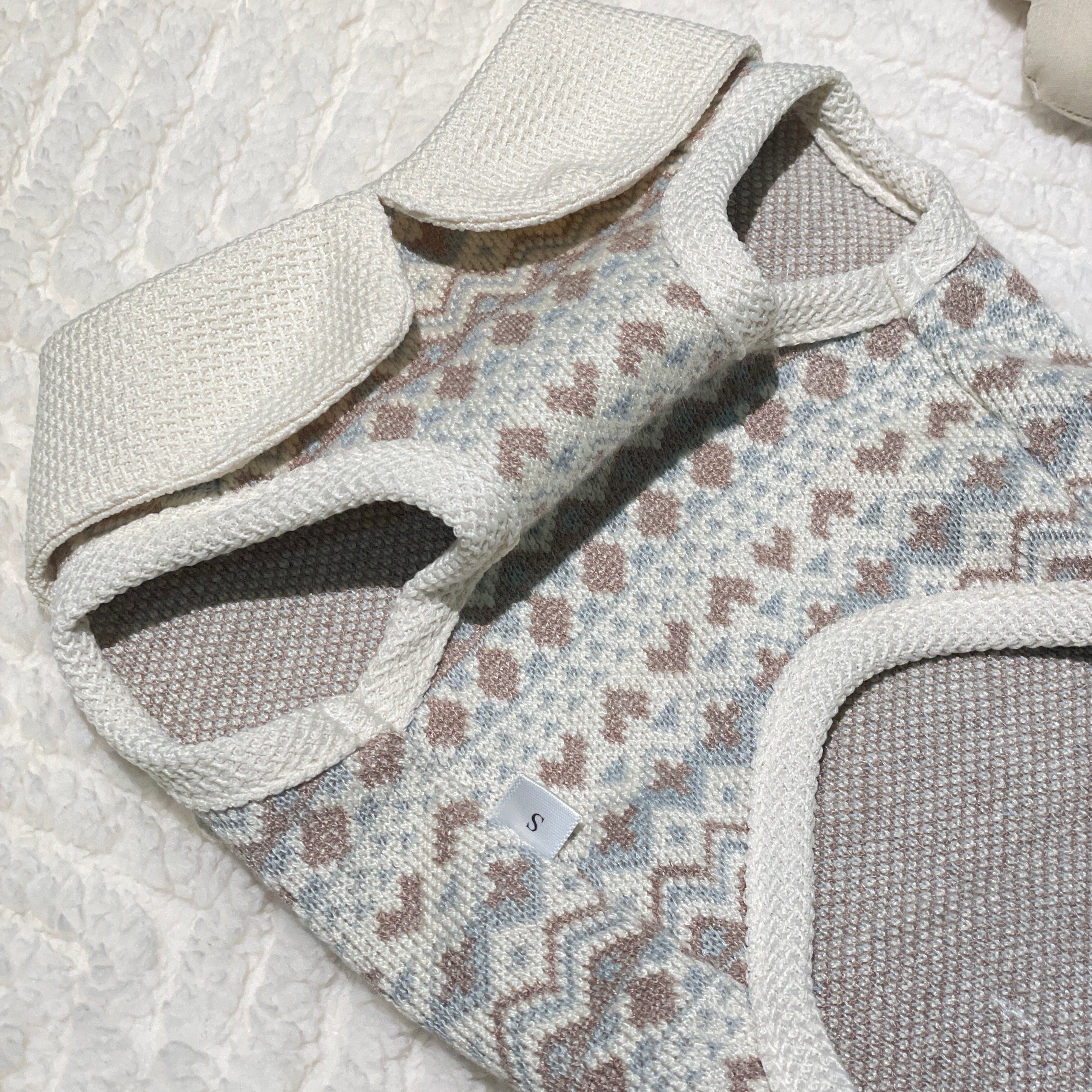 Winter Knit Fleece Collar Cat Hoodie by CATATI SELECTED - Pink / L - Accessories - Catati