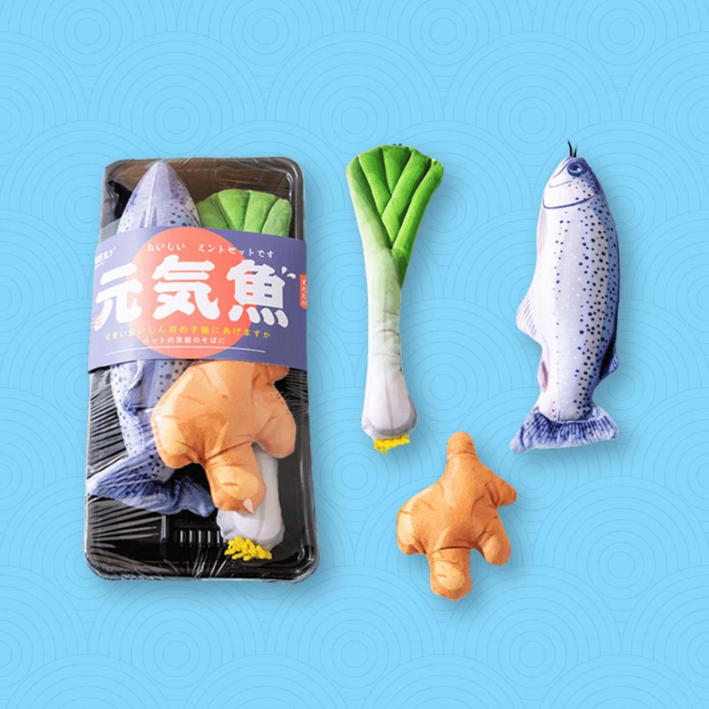 Fish Stir Fry Cat Toy - catati - nz - cat - products - online