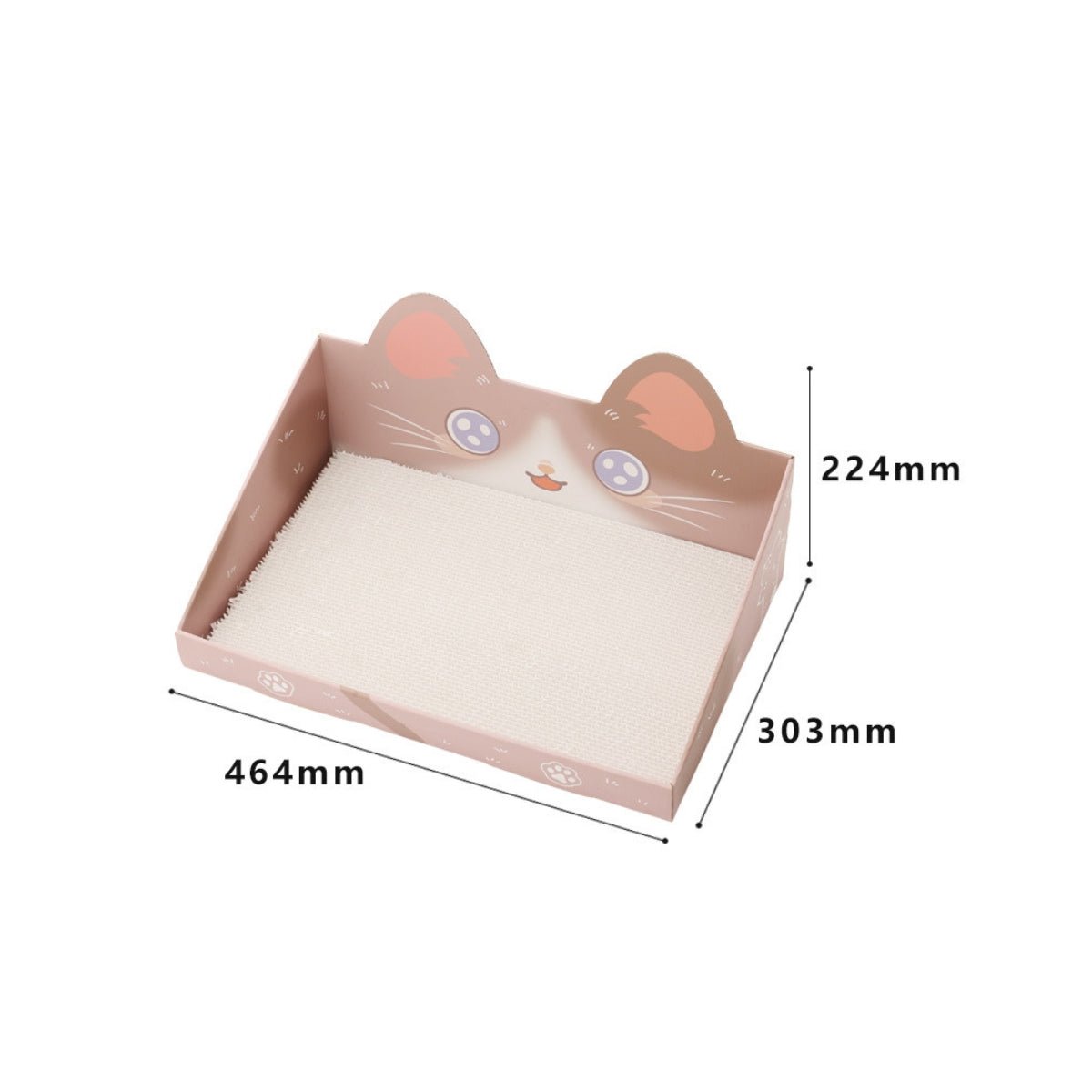 Foldable Corrugated Cat Scratcher & Box with Catnip - catati - nz - cat - products - online