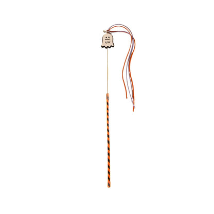 Halloween Cat Teaser Wand with Bells & Tassels - catati - nz - cat - products - online