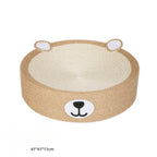 Hemp Fibre Cat Scratching Pad by Catati - Bear - Playing - Catati