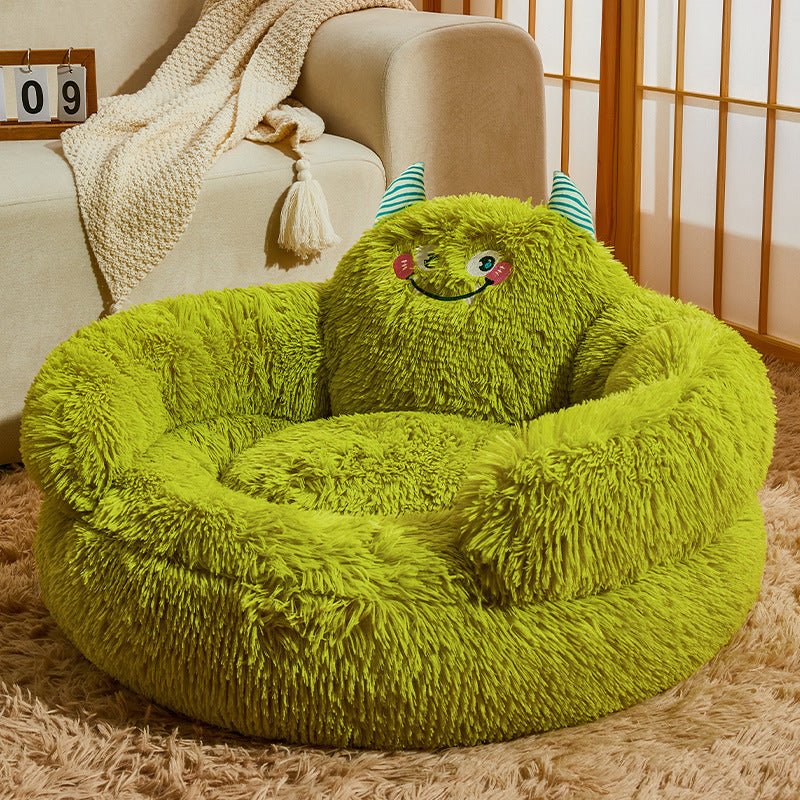 Horn Monster Cat Bed - catati - nz - cat - products - online