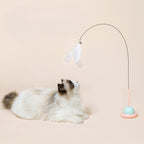 Feather Cat Teaser with Suction Cup by CATATI SELECTED - Pink - Toy - Catati